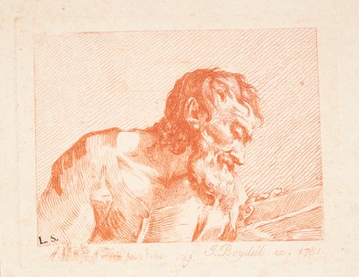The Reading Old Man by Angelica Kauffmann