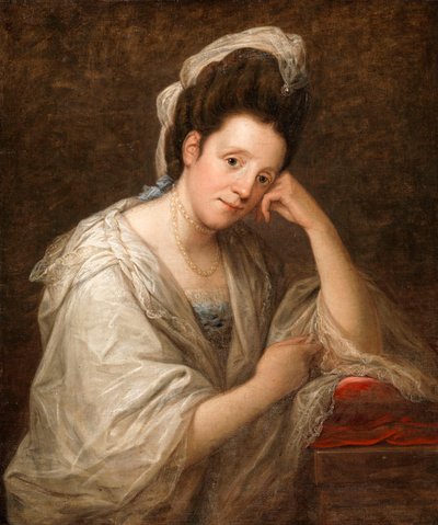 Portrait of Mrs Helen (Dorothea Daniel) by Angelica Kauffmann