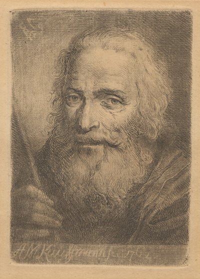 Portrait of an Old Man by Angelica Kauffmann