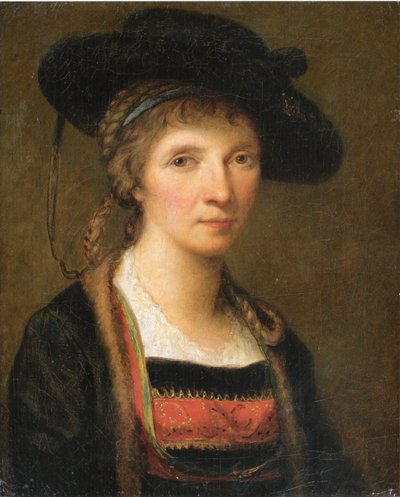 Self-portrait by Angelica Kauffmann