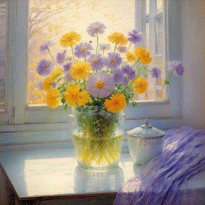 Florals 07, c.2020 by Angelita Hawke