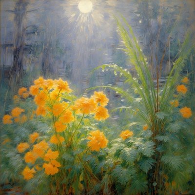 Florals 104, c.2024 by Angelita Hawke