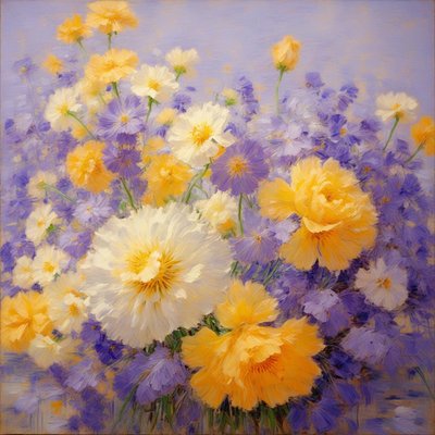 Florals 121 by Angelita Hawke