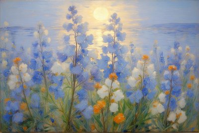 Florals 28, c.2021 by Angelita Hawke