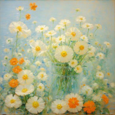 Florals 35, c.2021 by Angelita Hawke
