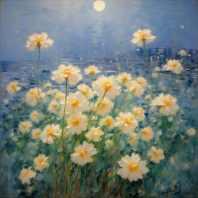 Florals 40, c.2021 by Angelita Hawke