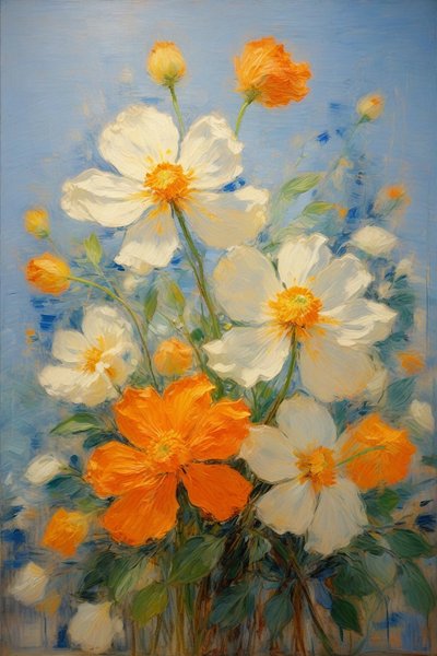 Florals 46, c.2022 by Angelita Hawke