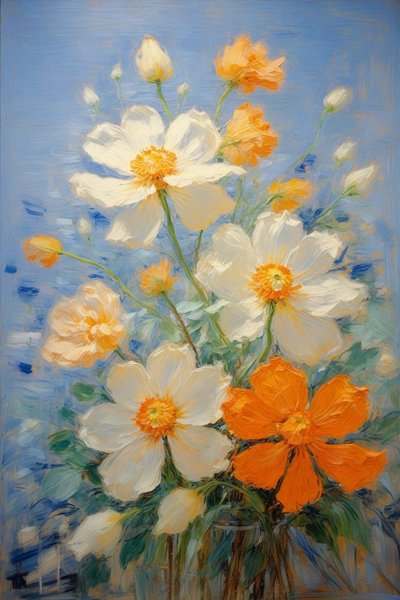 Florals 49, c.2022 by Angelita Hawke