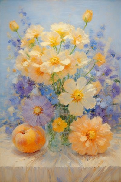 Florals 50, c.2022 by Angelita Hawke