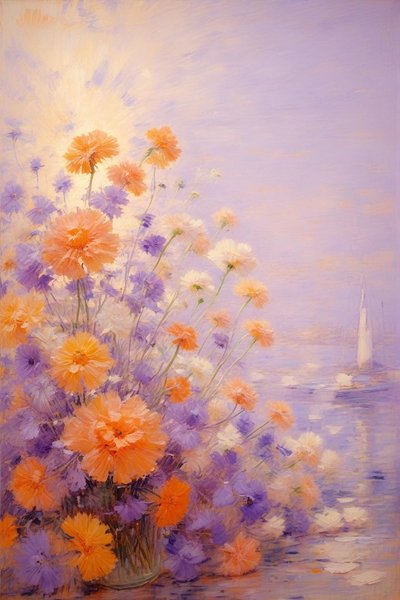 Florals 51, c.2022 by Angelita Hawke