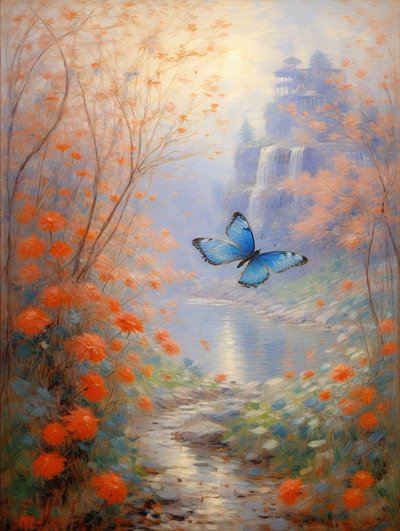 Florals 84, c.2023 by Angelita Hawke