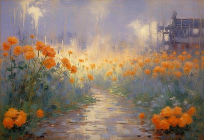 Florals 95, c.2024 by Angelita Hawke
