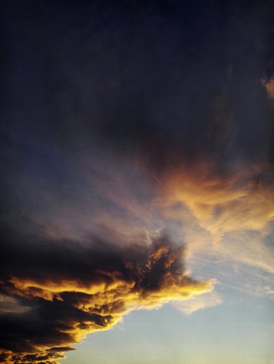 Dramatic Golden Clouds by Angelo Cerantola