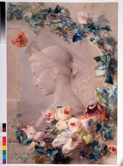 Representation of Saint Cecile by Angelo Rossi