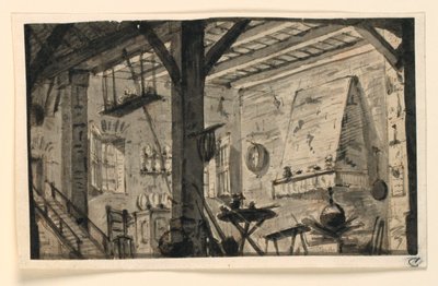Stage Design, Kitchen by Angelo Toselli