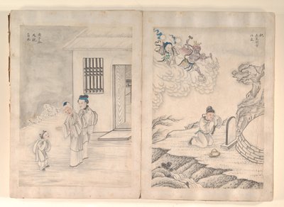 Twenty-four Paragons of Filial Piety by Anglo-Chinese School