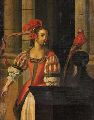 Four-Fold Double-Sided Screen by Anglo Flemish School