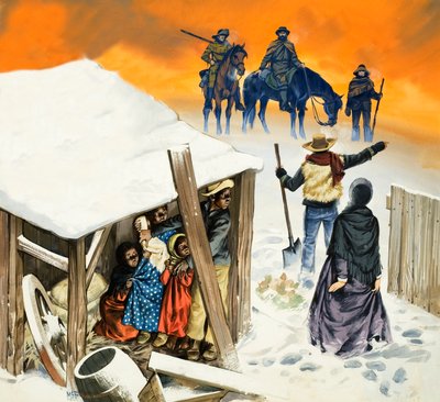 A Scene Based on the Novel Uncle Tom