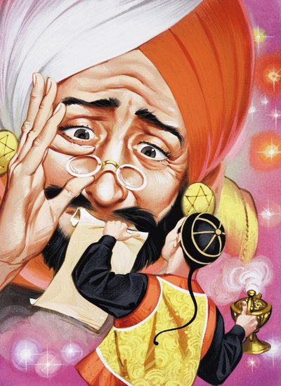 Aladdin and His Wonderful Lamp by Angus McBride