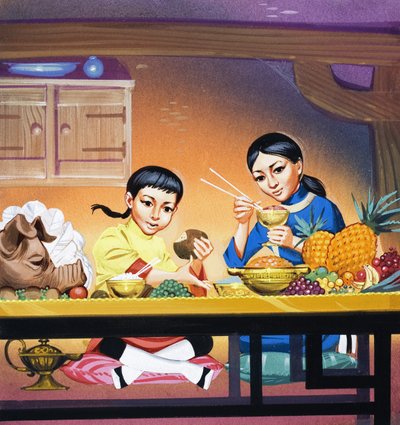 Aladdin and His Wonderful Lamp by Angus McBride