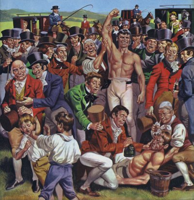Boxing in Early 19th Century England by Angus McBride