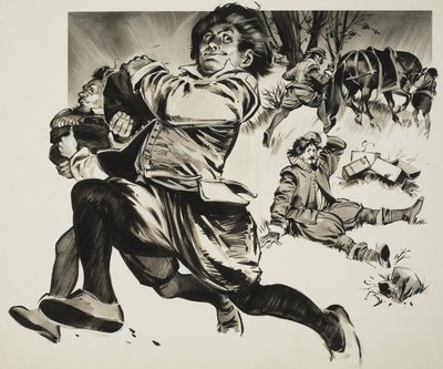 Boy Running by Angus McBride