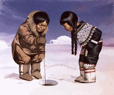 Children from Greenland by Angus McBride