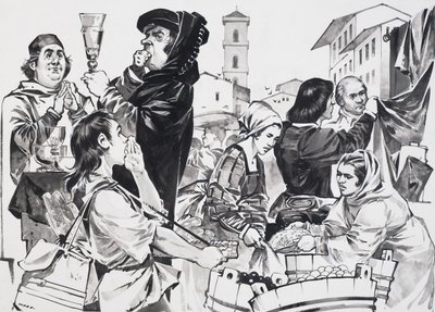 Florentine Trading by Angus McBride