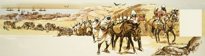 General Napier leads an army into Ethiopia by Angus McBride
