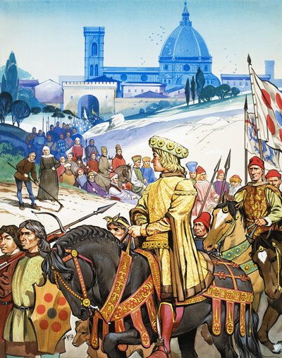 Great Events in History: The Italian Renaissance - Florence and the Medici by Angus McBride