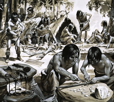 People of the Great Thaw by Angus McBride