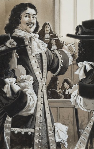 Peter the Great (1672-1725) in Court by Angus McBride