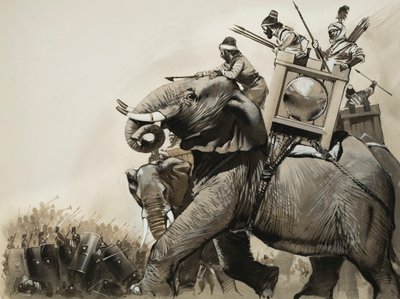 The Battle of Zama in 202 BC by Angus McBride