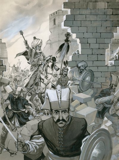 The Fall of Constantinople by Angus McBride