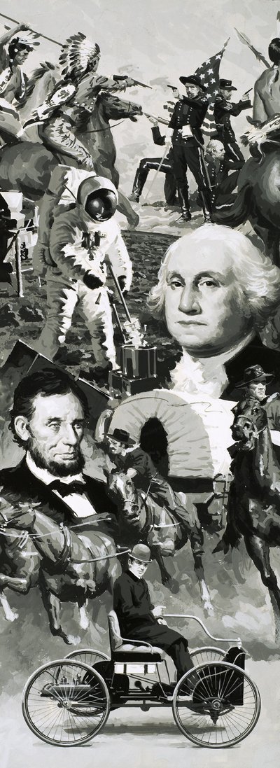 The Making of America montage by Angus McBride