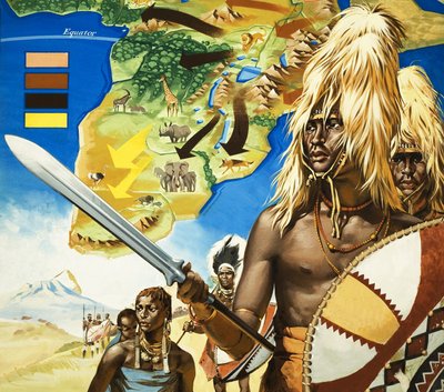 The Masai Tribe of Africa by Angus McBride