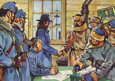 The Purchase of Alaska by Angus McBride