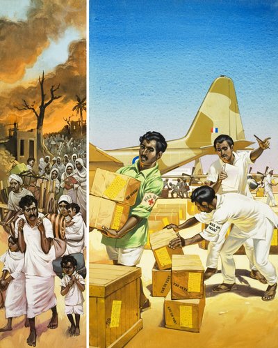 When Disaster Strikes by Angus McBride