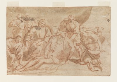 Entombment of Christ by Aniello Falcone