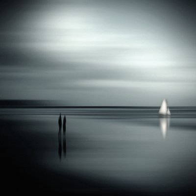 Dreamy Ocean Silhouettes by Anja Buehrer