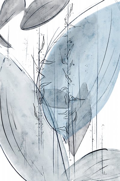 Gentle Blue Botanicals by Ankie Kooi