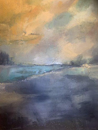 Golden Horizon Mist by Anna-Karin Bergius