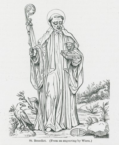 St Benedict by Anna Brownell Jameson