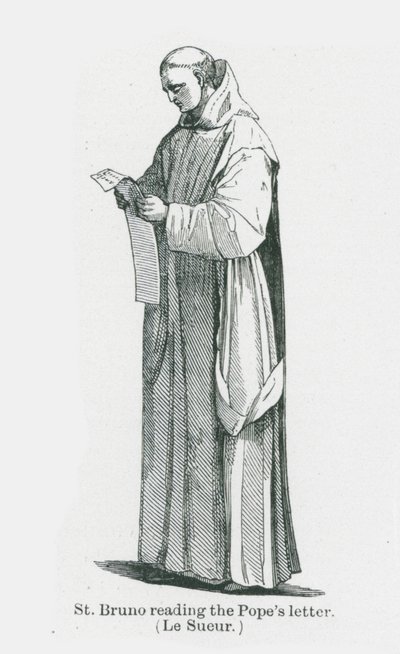 St Bruno Reading the Pope