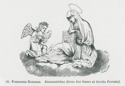 St Francesca Romana, Domenichino by Anna Brownell Jameson