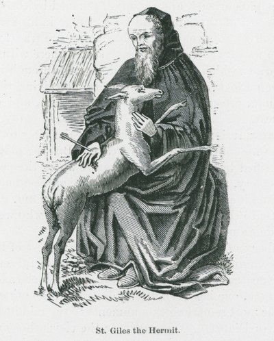 St Giles The Hermit by Anna Brownell Jameson