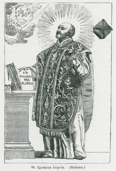 St Ignatius Loyola by Anna Brownell Jameson