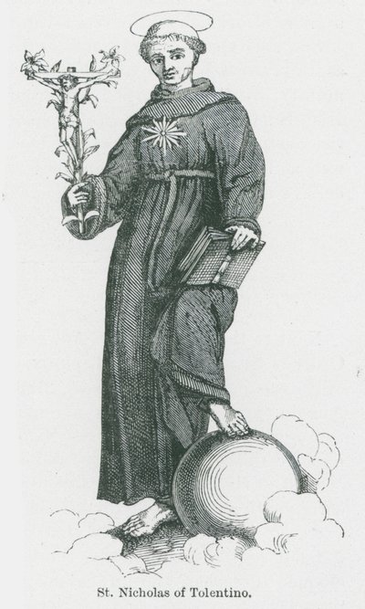 St Nicholas of Tolentino by Anna Brownell Jameson