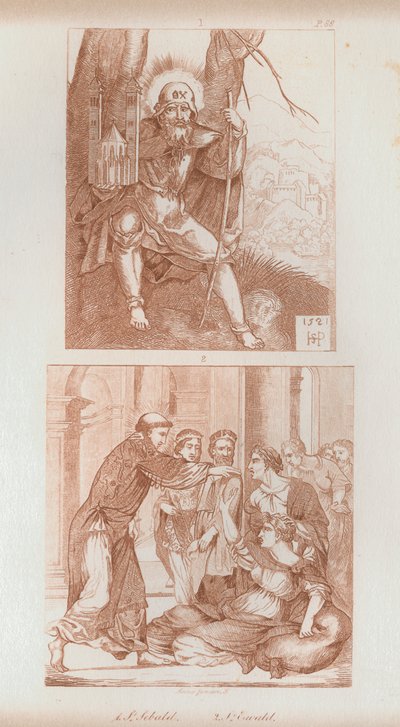 St Sebald and St Ewald by Anna Brownell Jameson