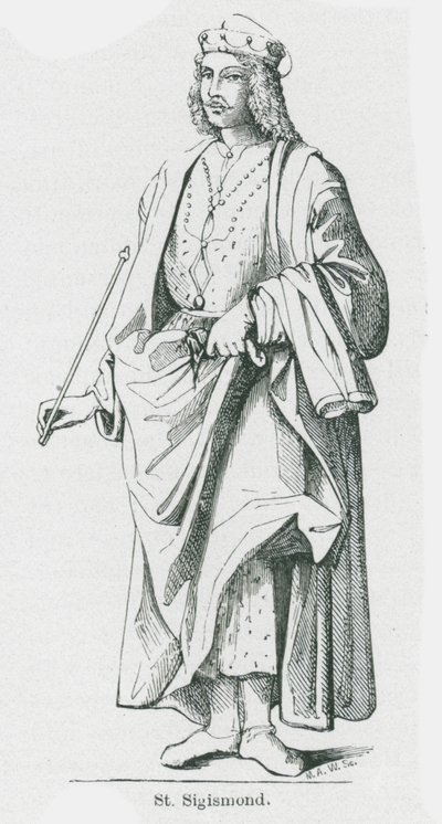 St Sigismond by Anna Brownell Jameson
